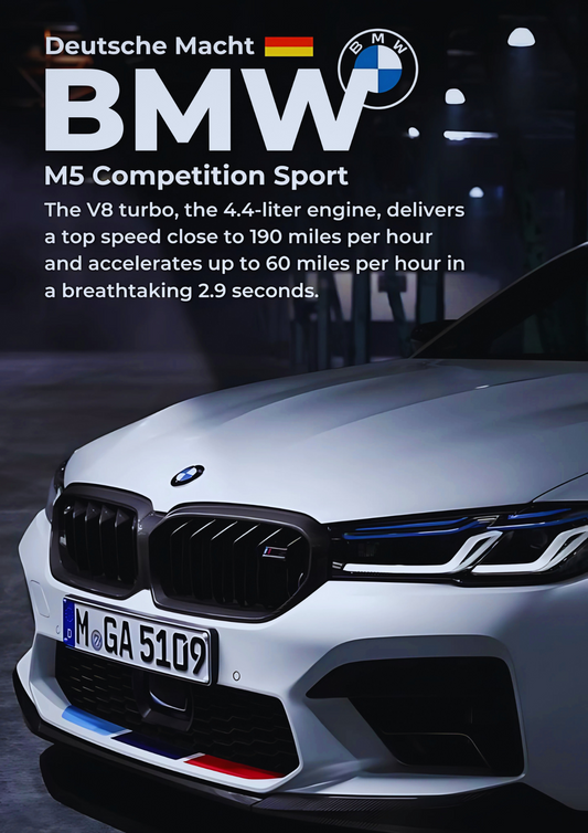 BMW M5 Competition – Power Meets Precision